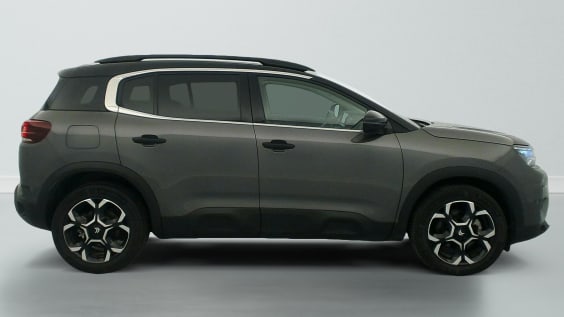 Citroën C5 Aircross Hybride 136 e-DCS6 Max Gris Platinium / Toit Noir
