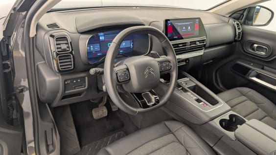 Citroën C5 Aircross Hybride 136 e-DCS6 Max Gris Platinium / Toit Noir