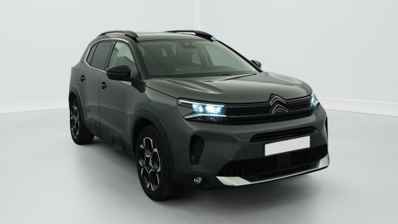 Citroën C5 Aircross Hybride 136 e-DCS6 Max Gris Platinium / Toit Noir