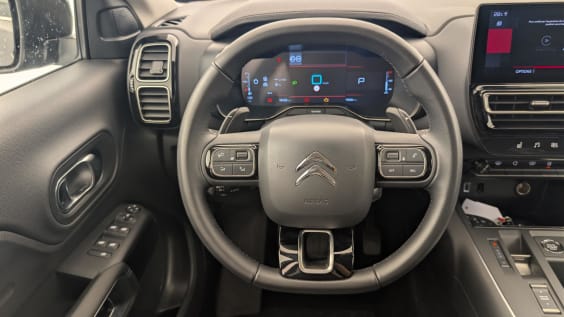 Citroën C5 Aircross Hybride 136 e-DCS6 Max Gris Platinium / Toit Noir