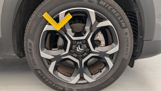 Citroën C5 Aircross Hybride 136 e-DCS6 Max Gris Platinium / Toit Noir