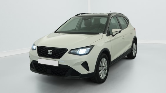 Seat Arona 1.0 TSI 95 ch Start/Stop BVM5 Style Business Blanc Candy Toit Noir 
