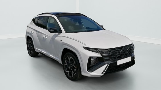 Hyundai Tucson 1.6 T-GDI HYBRID 239 N LINE Blanc Serenity