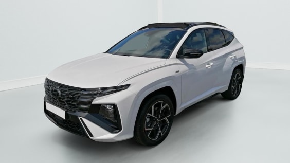 Hyundai Tucson 1.6 T-GDI HYBRID 239 N LINE Blanc Serenity