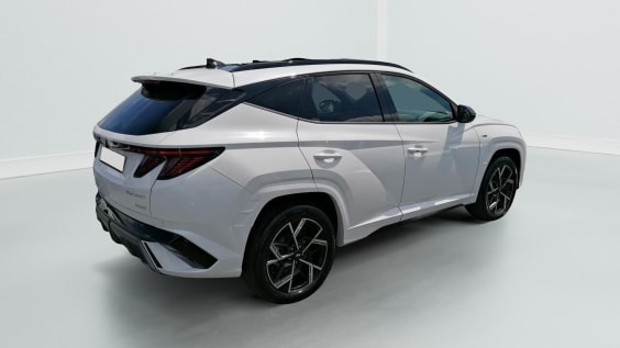 Hyundai Tucson 1.6 T-GDI HYBRID 239 N LINE Blanc Serenity