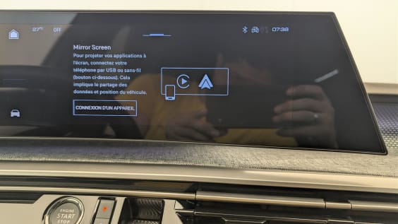Peugeot 3008 Hybrid 145 e-DCS6 GT Gris Artense / Toit Noir