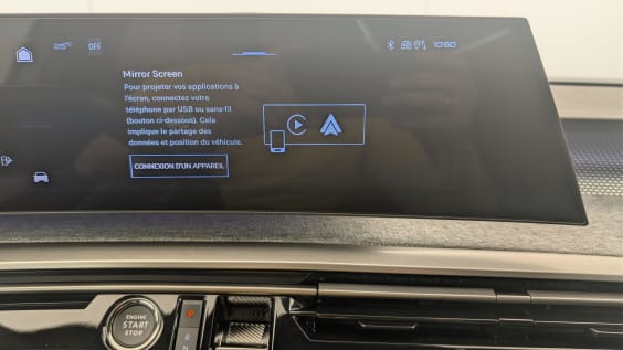Peugeot 3008 Hybrid 145 e-DCS6 GT Gris Artense / Toit Noir