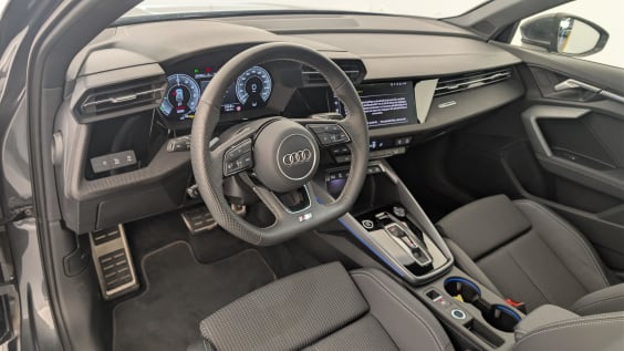 Audi A3 SPORTBACK TFSI e Hybride rechargeable 204 S tronic 6 S line Gris Daytona