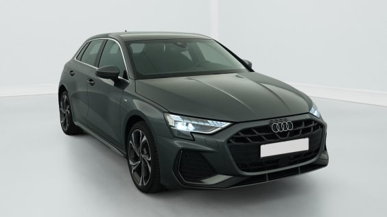 Audi A3 SPORTBACK TFSI e Hybride rechargeable 204 S tronic 6 S line Gris Daytona