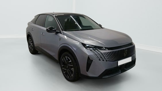 Peugeot 3008 Hybrid 136 e-DCS6 GT gris artense