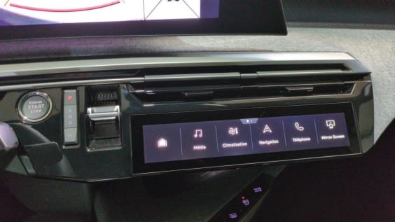 Peugeot 5008 HYBRID 145 CH E-DCS6 ALLURE gris artense