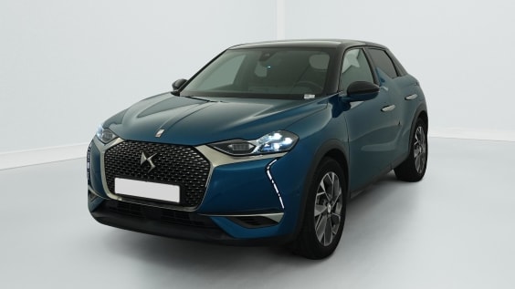 DS DS 3 CROSSBACK ELECTRIQUE E-TENSE GRAND CHIC Bleu Millenium - Toit Noir Onyx