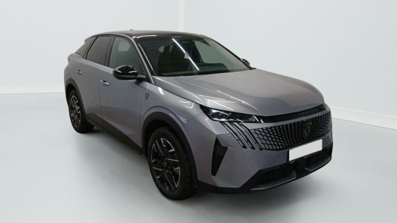 Peugeot 3008 Hybrid 136 e-DCS6 GT gris artense