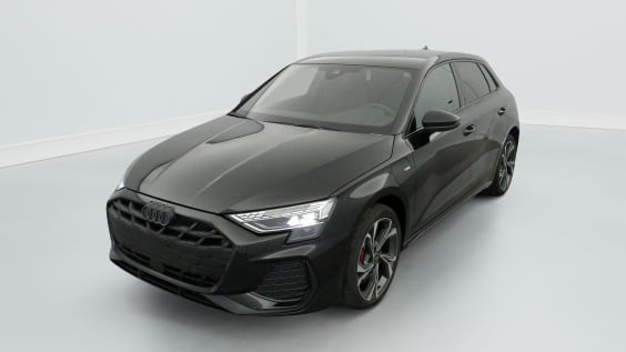 Audi A3 SPORTBACK 45 TFSI e Hybride rechargeable 272 S tronic 6 S line Noir Mythe
