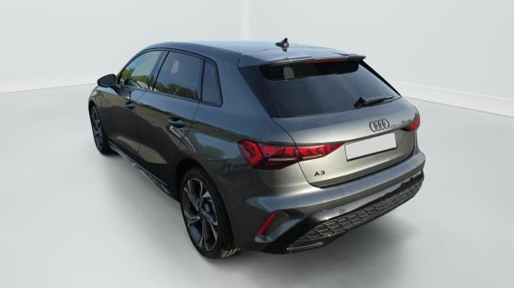 Audi A3 SPORTBACK 45 TFSI e Hybride rechargeable 272 S tronic 6 S line Gris Daytona