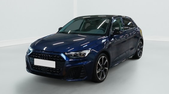 Audi A1 Sportback A1 Sportback 30 TFSI 116 ch S tronic 7 Black Edition Bleu Navarre
