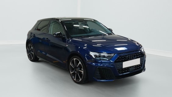 Audi A1 Sportback A1 Sportback 30 TFSI 116 ch S tronic 7 Black Edition Bleu Navarre