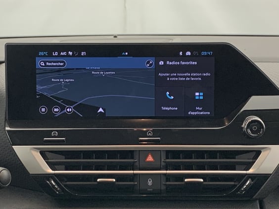 Citroën C4 Hybride 145 e-DCS6 Max Blanc Okénite / Toit Noir