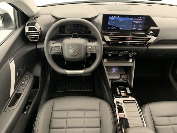 Citroën C4 Hybride 145 e-DCS6 Max Blanc Okénite / Toit Noir