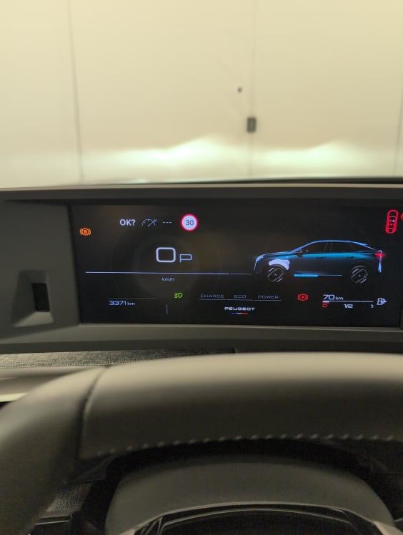 Peugeot 3008 Hybrid 145 e-DCS6 Allure Gris Titane