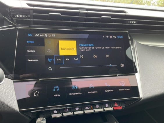 Peugeot 408 408 HYBRID 145CH e-DCS6 GT Noir Metal