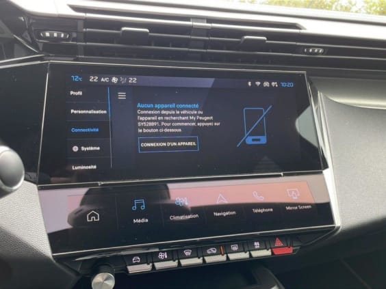 Peugeot 408 408 HYBRID 145CH e-DCS6 GT Noir Metal
