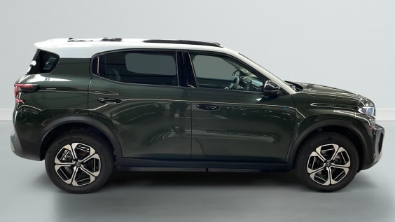 Citroën E-C3 AIRCROSS 113 AUTONOMIE CONFORT MAX Vert Montana / Toit Blanc