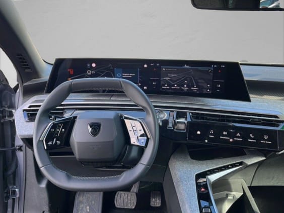 Peugeot 5008 HYBRID 145 CH E-DCS6 ALLURE Gris Artense Metal