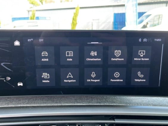Peugeot 5008 HYBRID 145 CH E-DCS6 ALLURE Gris Artense Metal