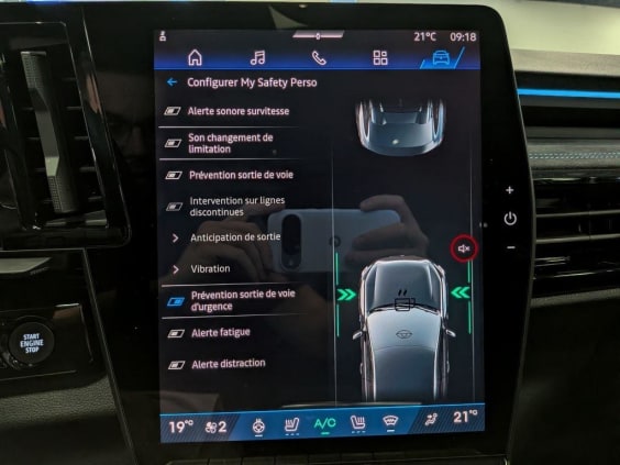 Renault Rafale Rafale hyper hybrid E-Tech 300 ch 4x4 esprit Alpine Noir Etoilé