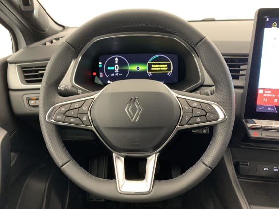 Renault CAPTUR E-Tech full hybrid 160 ch Techno Blanc Nacré / Toit Noir Étoilé