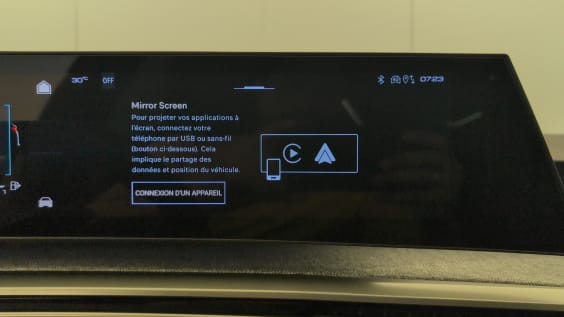 Peugeot 5008 HYBRID 145CH E-DCS6 GT Gris Artense / Toit Noir