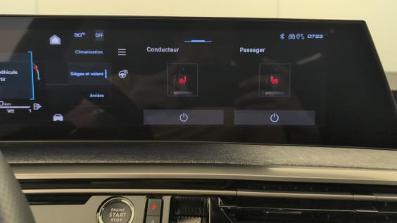 Peugeot 5008 HYBRID 145CH E-DCS6 GT Gris Artense / Toit Noir