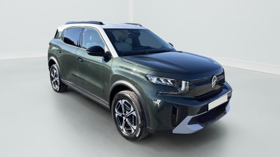Citroën C3 Aircross 1.2i Hybrid - 145 - Max  7 Places Vert Montana + Toit Blanc