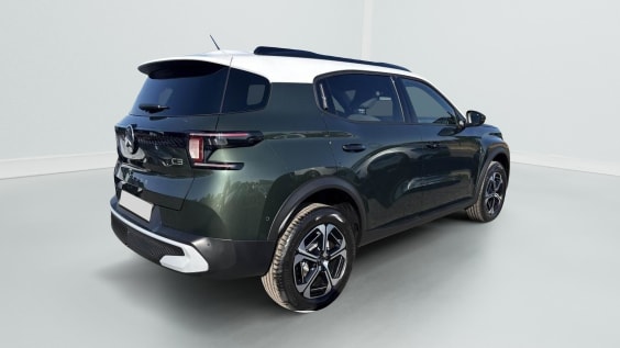 Citroën C3 Aircross 1.2i Hybrid - 145 - Max  7 Places Vert Montana + Toit Blanc