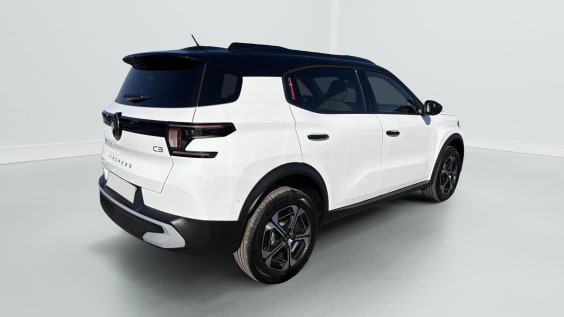 Citroën C3 Aircross 1.2i Hybrid - 145 - Max  7 Places Blanc Banquise + Toit Noir