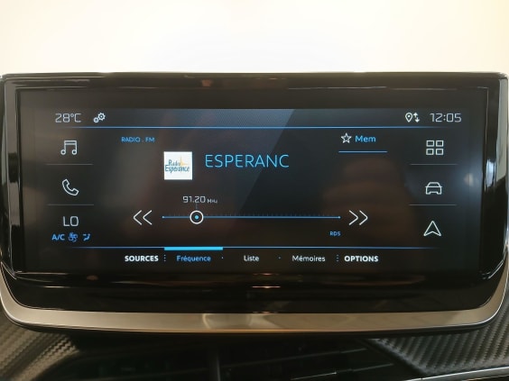 Peugeot 2008 Style Hybrid 145 ch e-DCS6 Noir