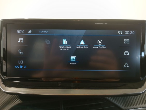 Peugeot 2008 Style Hybrid 145 ch e-DCS6 Noir
