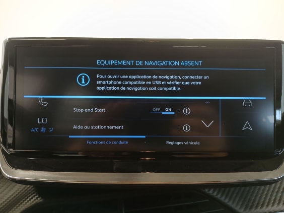 Peugeot 2008 Style Hybrid 145 ch e-DCS6 Noir