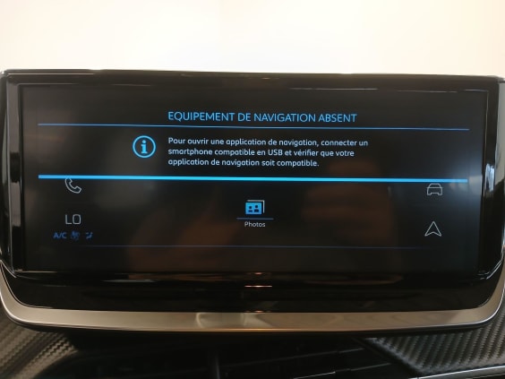 Peugeot 2008 Style Hybrid 145 ch e-DCS6 Noir