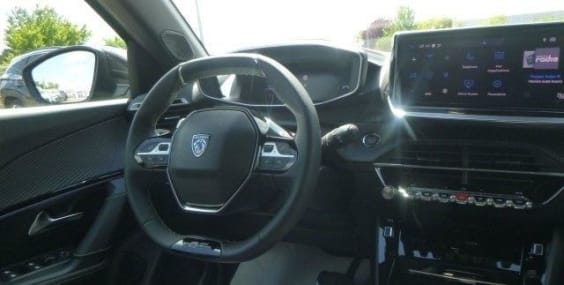 Peugeot 2008 Hybrid 145 e-DCS6 GT Gris Selenium