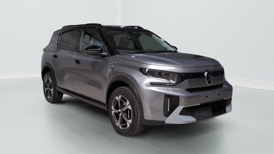 Citroën C3 Aircross Nouveau C3 Aircross Hybride 145 ch Aut Max Gris Mercury / Toit Noir