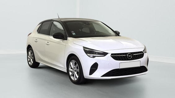 Opel Corsa 1.2 Turbo 100 ch BVM6 Elegance Business Blanc