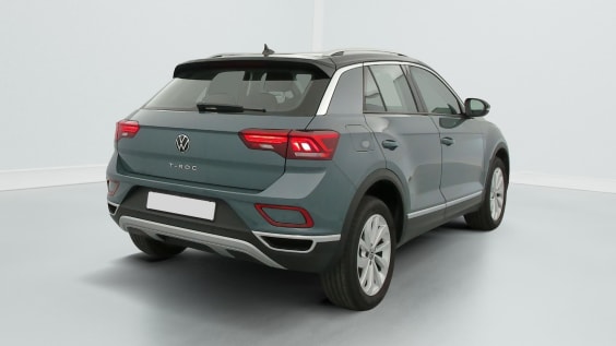 Volkswagen T-roc 1.0 TSI 116 START/STOP BVM6 STYLE Bleu Pétrole / Toit Noir (Z3a1)