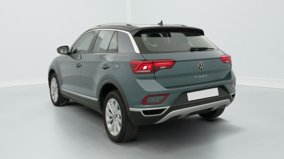 Volkswagen T-roc 1.0 TSI 116 START/STOP BVM6 STYLE Bleu Pétrole / Toit Noir (Z3a1)