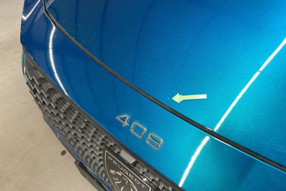 Peugeot 408 Hybrid 145 e-DCS6 Allure Bleu Obsession