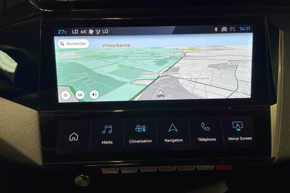 Peugeot 408 Hybrid 145 e-DCS6 Allure Bleu Obsession