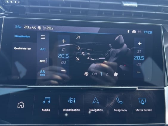 Peugeot 308 1.2 hybrid 145 gt e-dcs6 Gris
