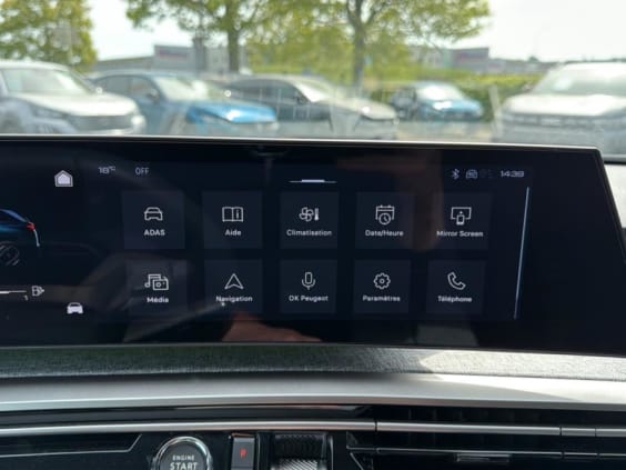 Peugeot 5008 Hybrid 145 allure e-dcs6 gris artense