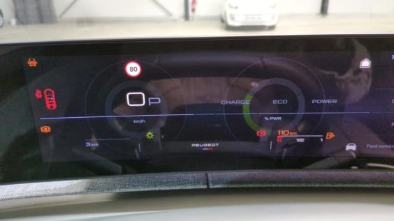 Peugeot 5008 Hybrid 145 e-DCS6 GT Gris Artense / Toit Noir